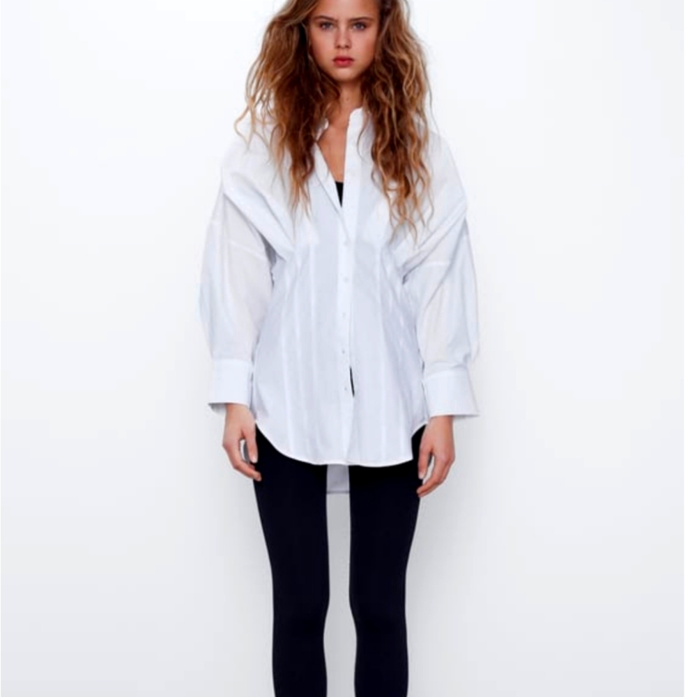 Zara Poplin Shirt